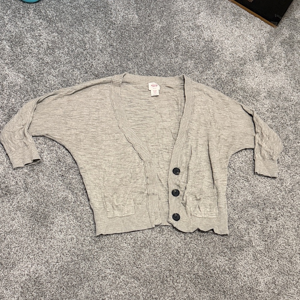 Mossimo Supply Co. Tan Women's Cardigan
